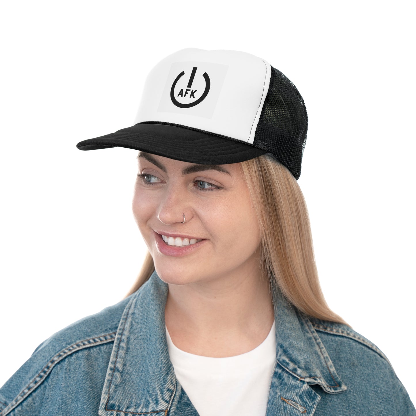 AFK Trucker Cap - Fun Gaming Hat, Casual Style, Perfect for Gamers, Gifts for Him or Her, Everyday Wear, Outdoor Activities