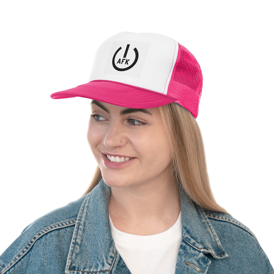 AFK Trucker Cap - Fun Gaming Hat, Casual Style, Perfect for Gamers, Gifts for Him or Her, Everyday Wear, Outdoor Activities