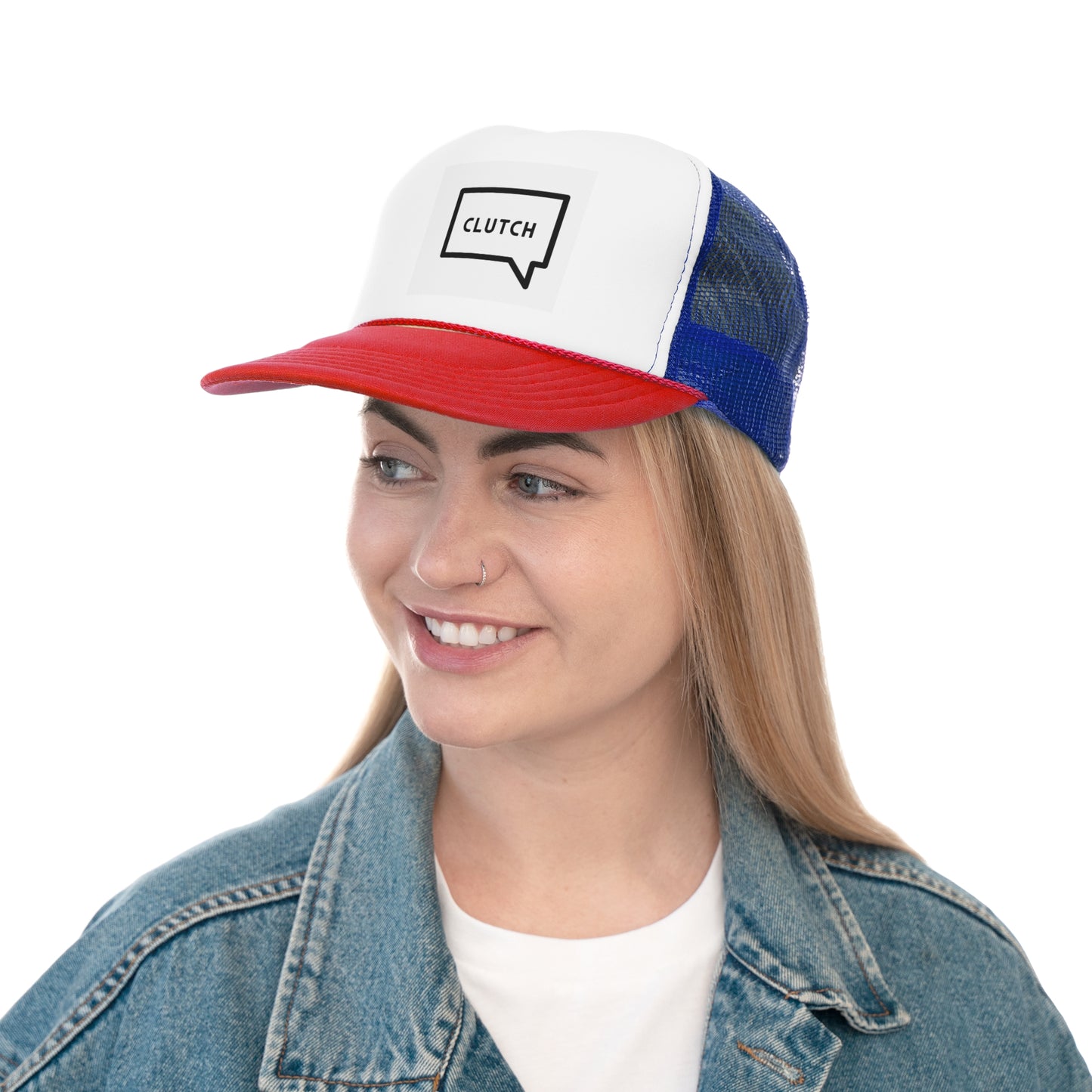 CLUTCH Trucker Cap - Fun Gaming Hat, Casual Style, Perfect for Gamers, Gifts for Him or Her, Everyday Wear, Outdoor Activities