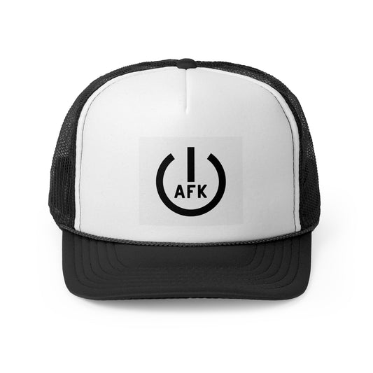 AFK Trucker Cap - Fun Gaming Hat, Casual Style, Perfect for Gamers, Gifts for Him or Her, Everyday Wear, Outdoor Activities