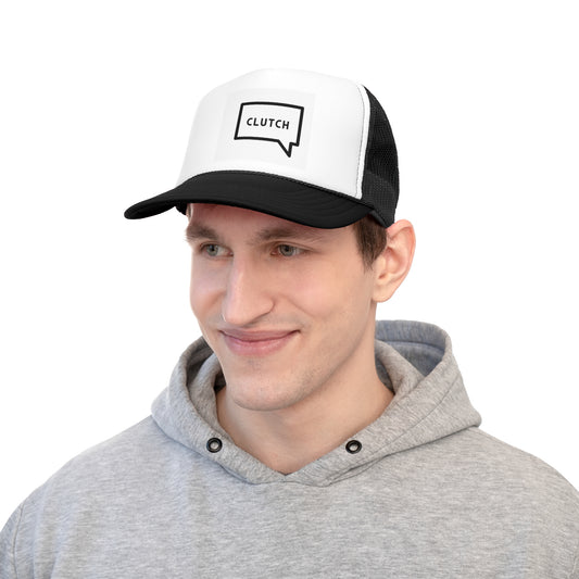 CLUTCH Trucker Cap - Fun Gaming Hat, Casual Style, Perfect for Gamers, Gifts for Him or Her, Everyday Wear, Outdoor Activities