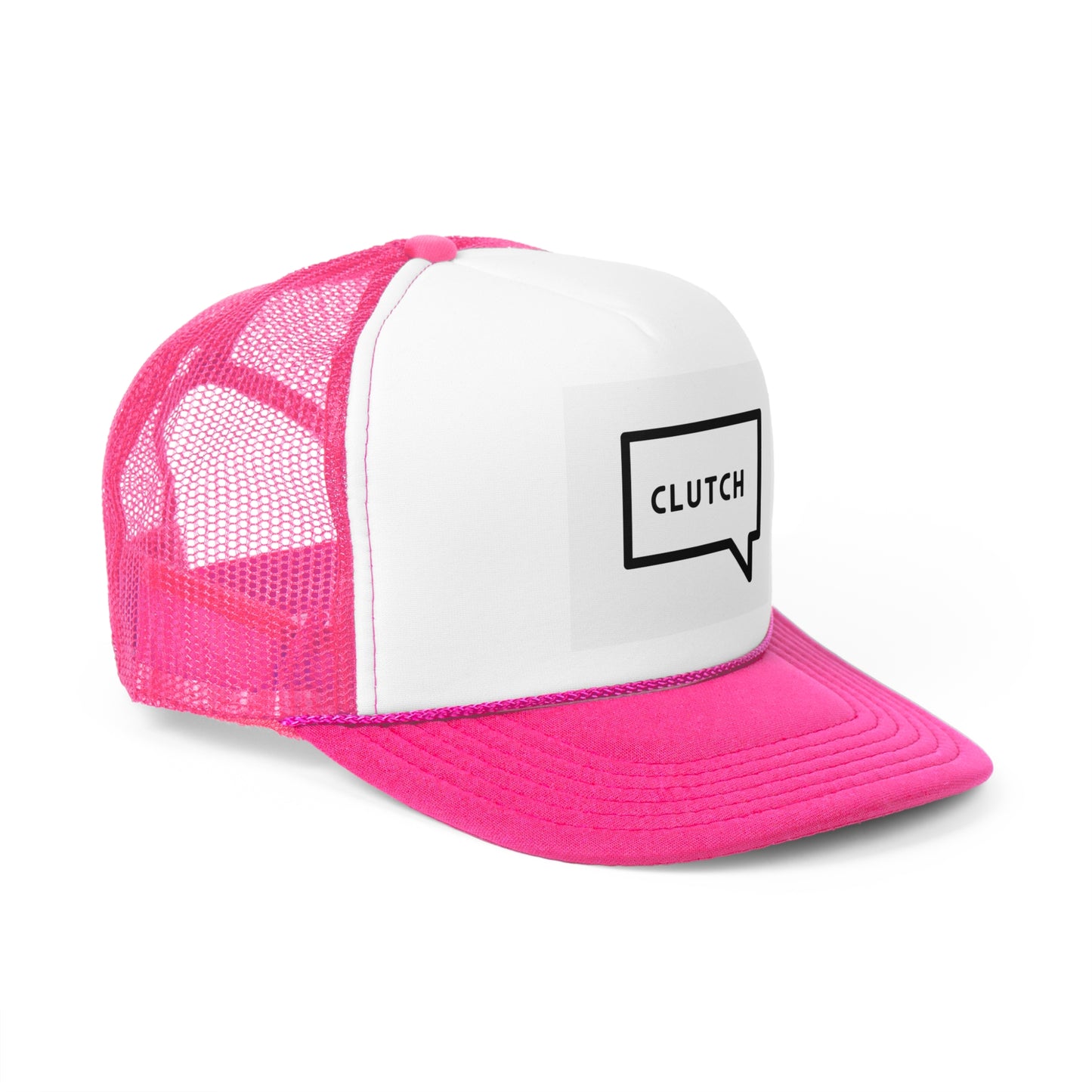 CLUTCH Trucker Cap - Fun Gaming Hat, Casual Style, Perfect for Gamers, Gifts for Him or Her, Everyday Wear, Outdoor Activities