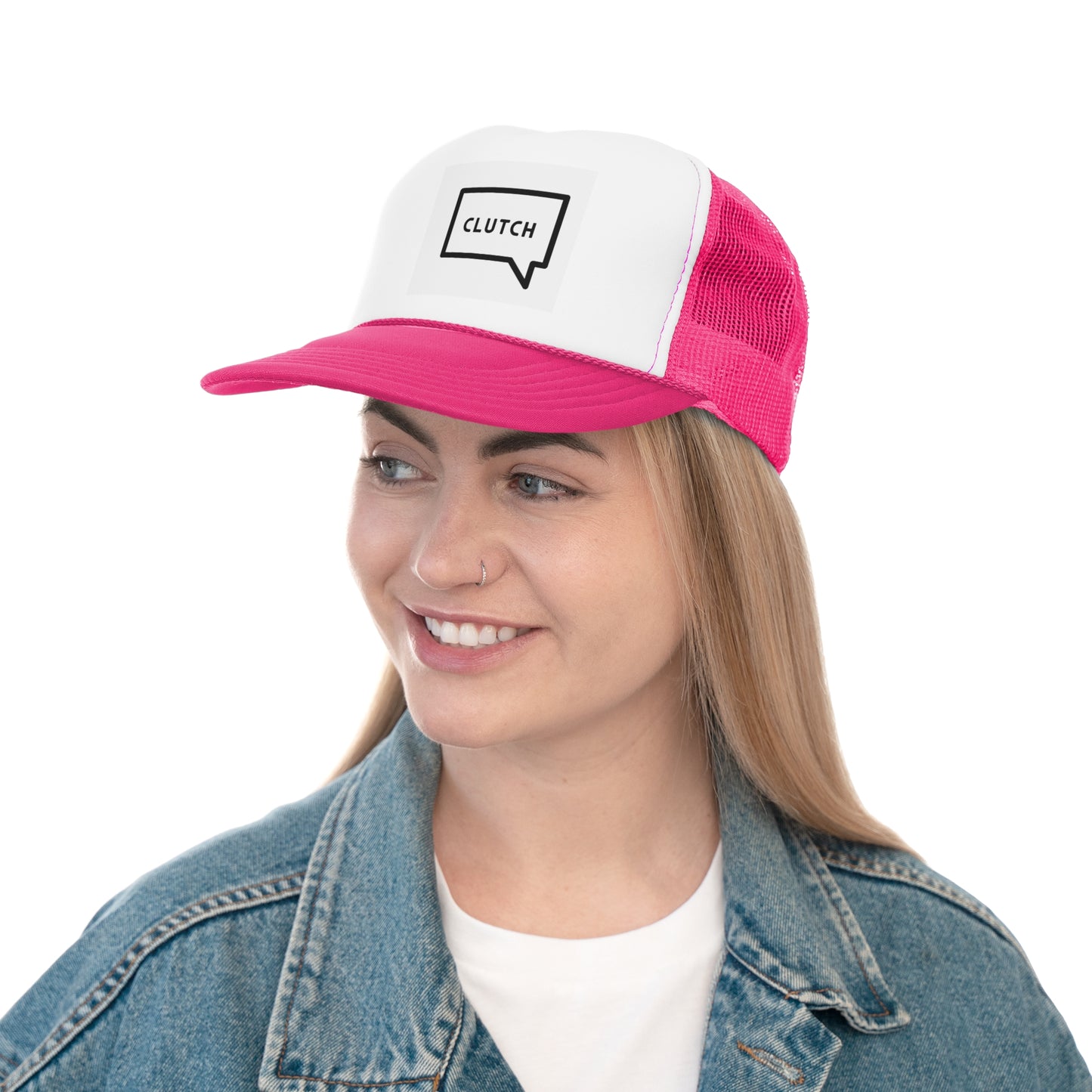 CLUTCH Trucker Cap - Fun Gaming Hat, Casual Style, Perfect for Gamers, Gifts for Him or Her, Everyday Wear, Outdoor Activities