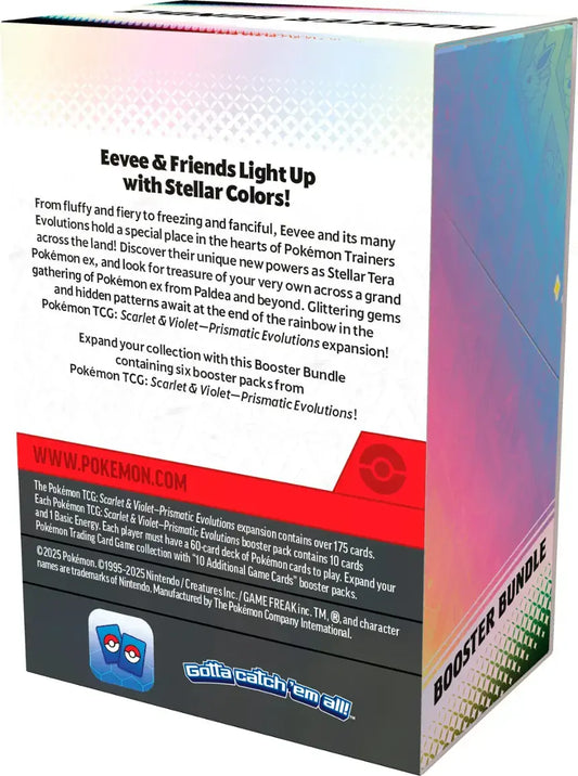 Pokemon Prismatic Evolution SV Booster Bundle - Unopened